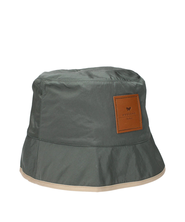 Max Mara Green Polyamide Bucket Hats