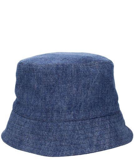 Miu Miu Blue Cotton Bucket Hats