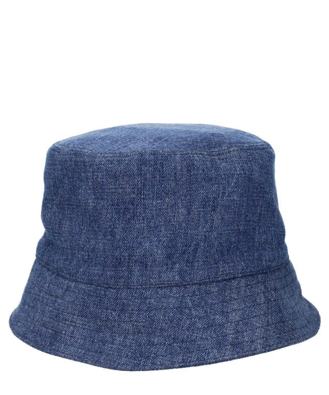 Miu Miu Blue Cotton Bucket Hats