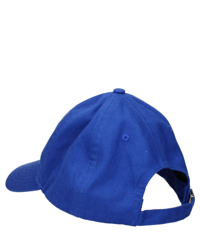 Marcelo Burlon Blue Cotton Caps (Baseball Hat)
