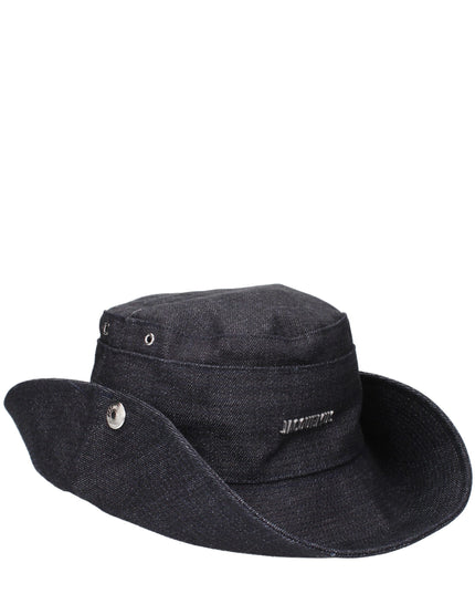 Jacquemus Blue Cotton Sunhats