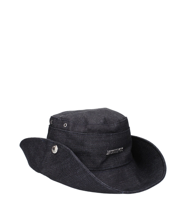 Jacquemus Blue Cotton Sunhats