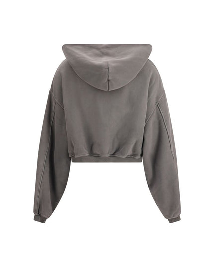 Alexander Wang Cropped zip-up Hoodie