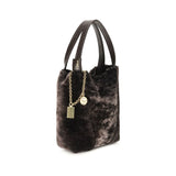 Chloé Shearling small Spin Tote Bag