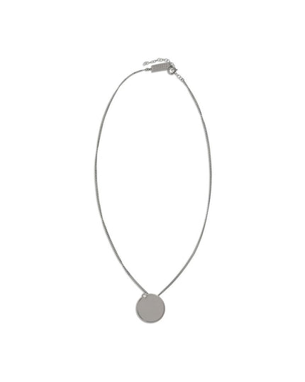MM6 Necklace with round plaque