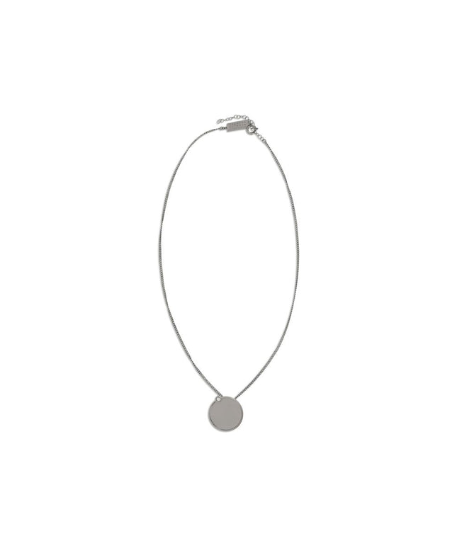 MM6 Necklace with round plaque