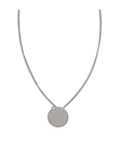 MM6 Necklace with round plaque