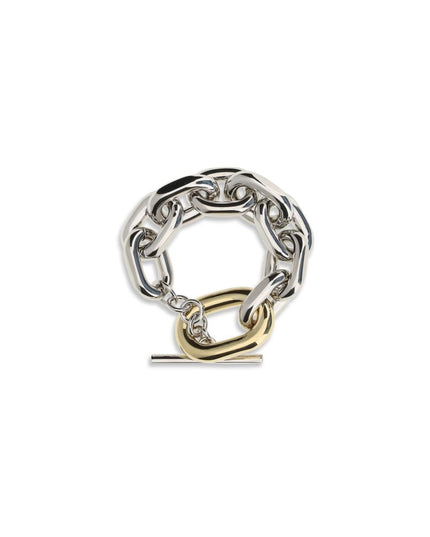 Rabanne XL Link bi-color Bracelet