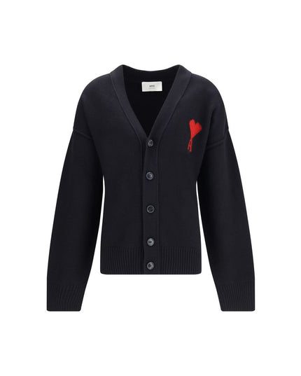Ami Paris Ami De Coeur Cardigan
