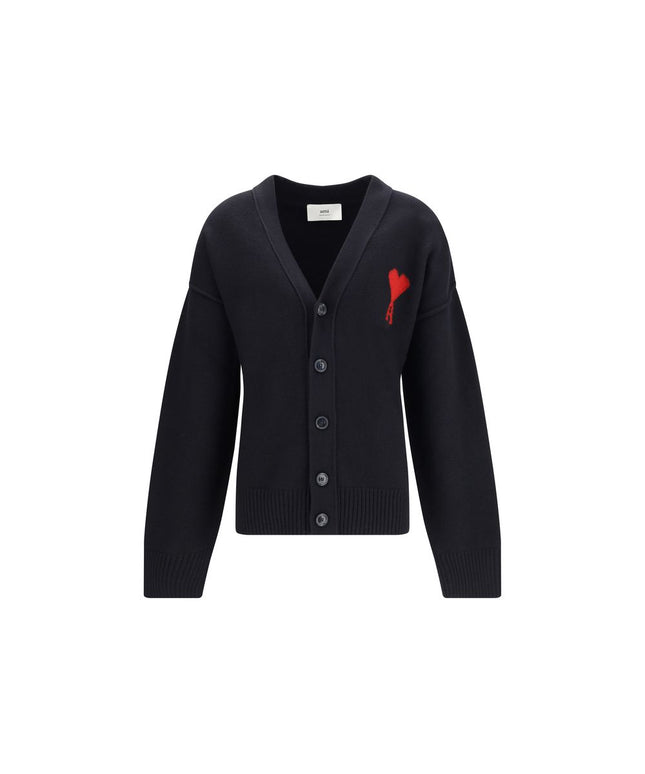 Ami Paris Ami De Coeur Cardigan