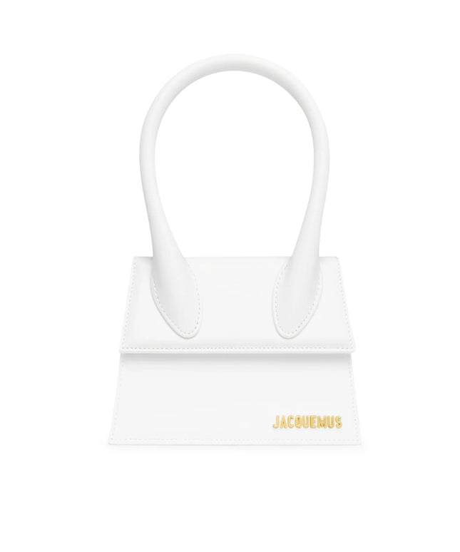 Jacquemus White Le Chiquito Moyen Bag