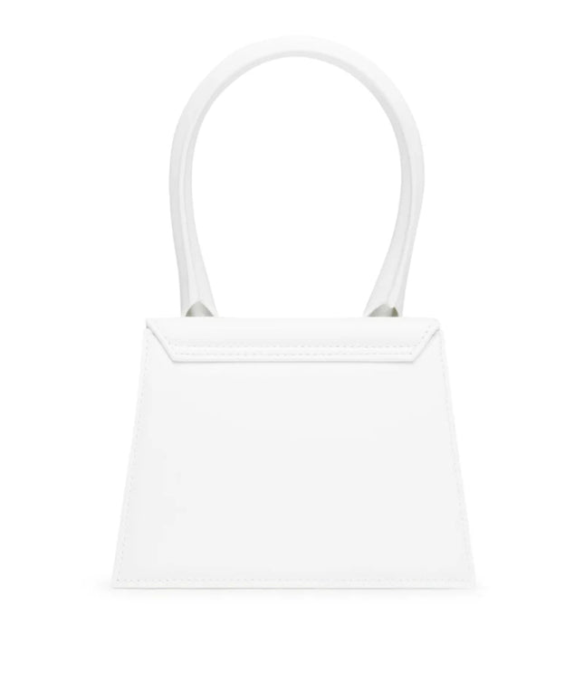 Jacquemus White Le Chiquito Moyen Bag
