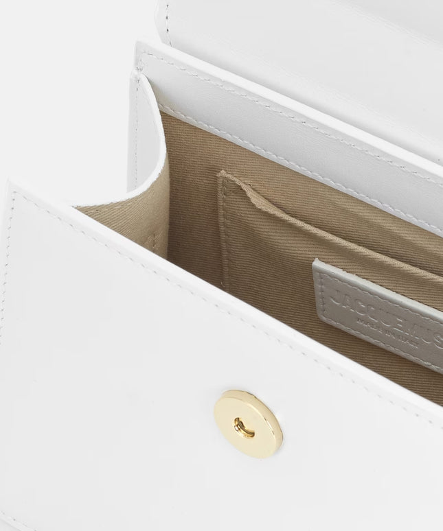 Jacquemus White Le Chiquito Moyen Bag
