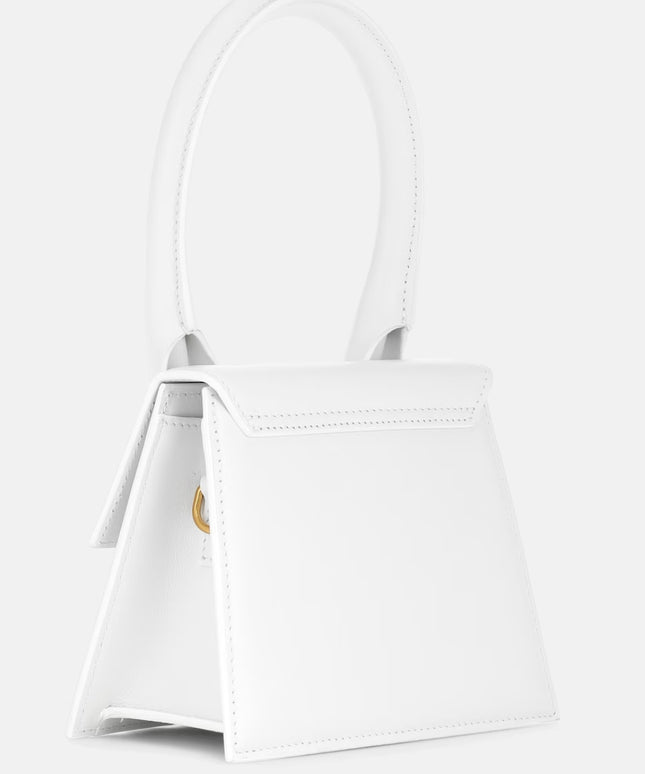 Jacquemus White Le Chiquito Moyen Bag