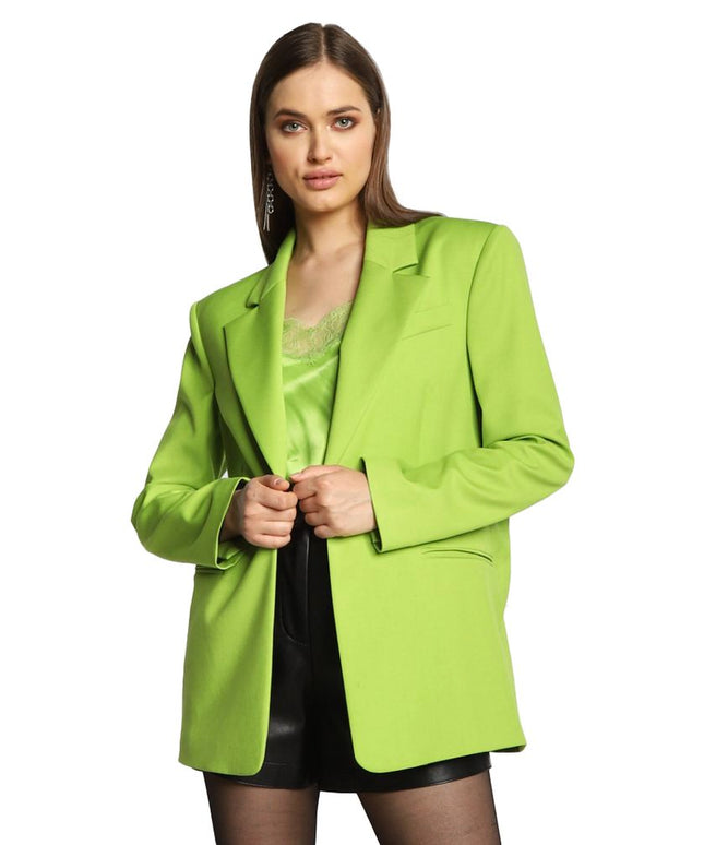 Patrizia Pepe Green Polyester Blazer