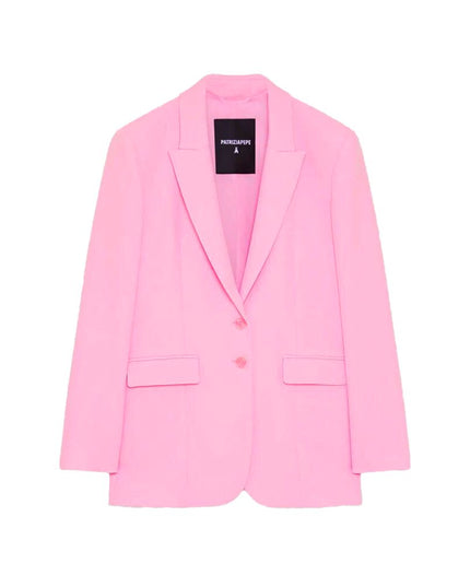 Patrizia Pepe Pink Polyester Blazer