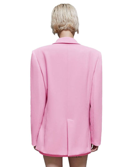 Patrizia Pepe Pink Polyester Blazer