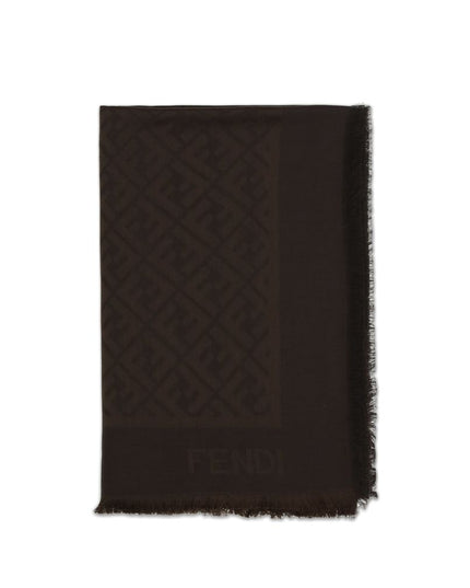 Fendi Silk FF Shawl