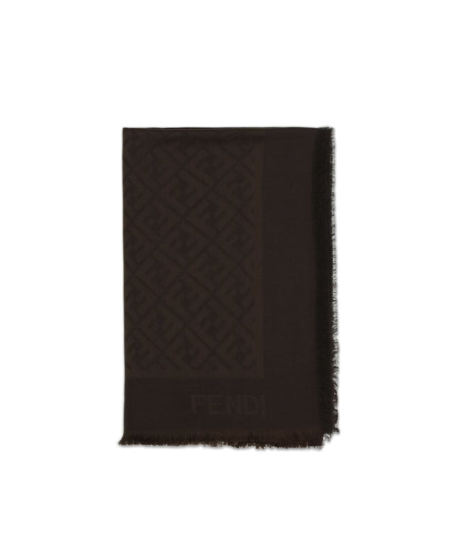 Fendi Silk FF Shawl