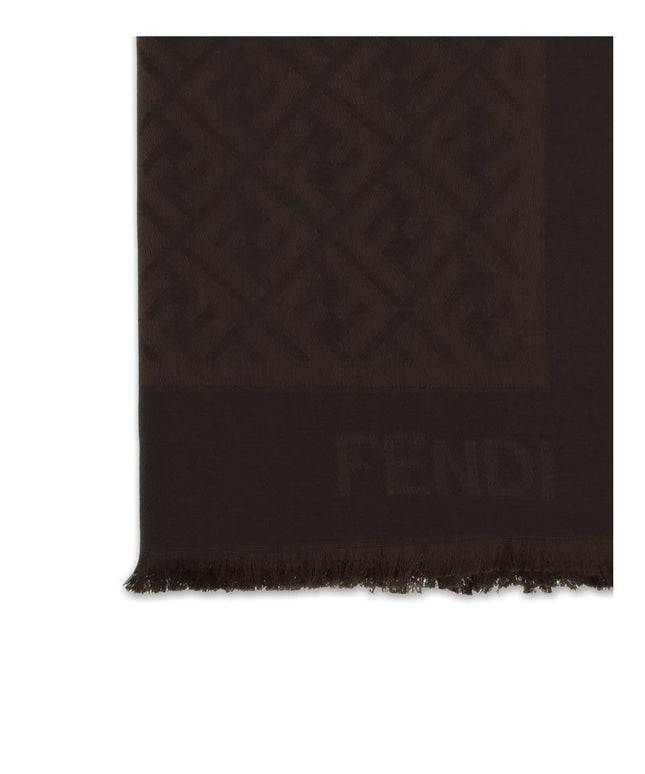 Fendi Silk FF Shawl