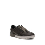 Dolce & Gabbana Brown Calf Leather Bos Taurus Low Top Sneakers