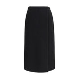 RIER Fleece wrap Skirt in pure Wool