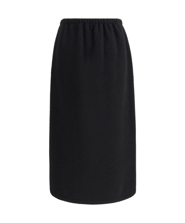 RIER Fleece wrap Skirt in pure Wool