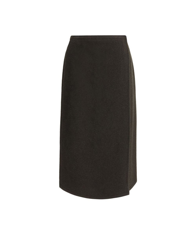 RIER Fleece wrap Skirt in pure Wool