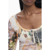 Desigual Beige Polyester Women Dress
