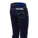 Jacob Cohen Blue Cotton Skinny Jean