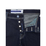 Jacob Cohen Blue Cotton Skinny Jean