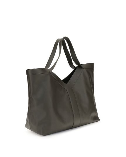 Saint Laurent Oversized leather Y Tote Bag