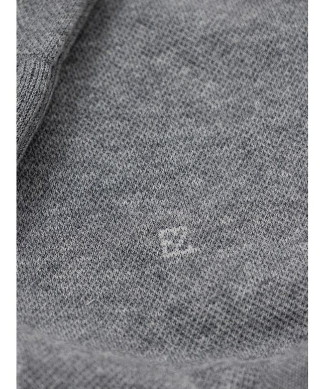 ZEGNA Gray Cotton Sock