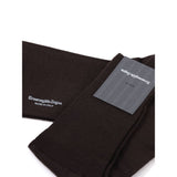 ZEGNA Brown Wool Sock