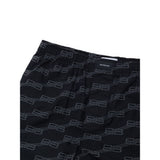 Balenciaga Black Cotton Bermuda