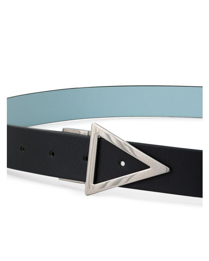 Bottega Veneta Green Leather Belt