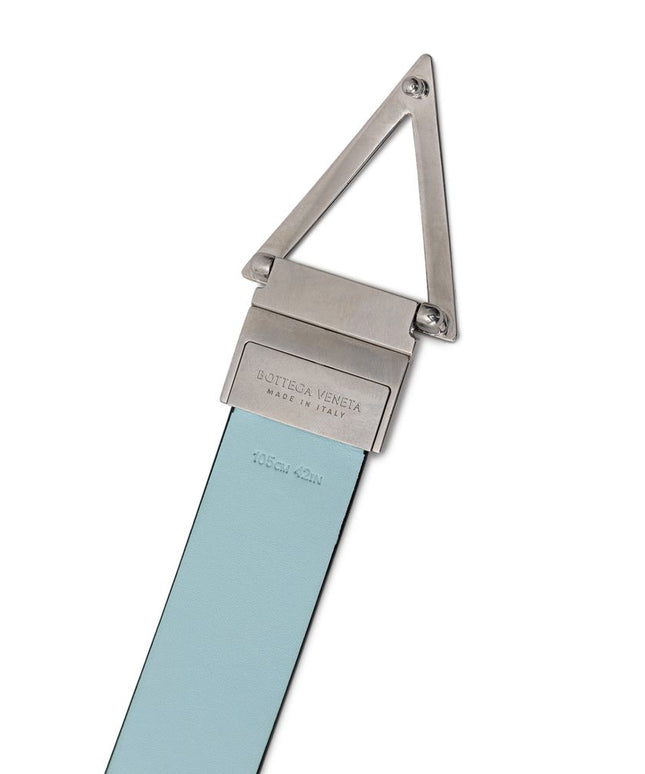Bottega Veneta Green Leather Belt