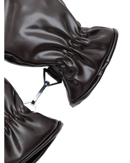 Bottega Veneta Brown Polyester Glove
