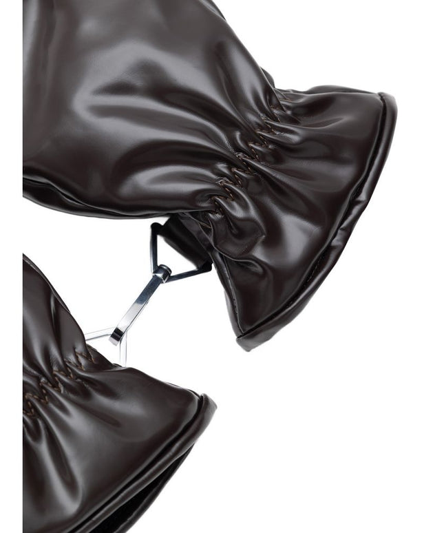 Bottega Veneta Brown Polyester Glove
