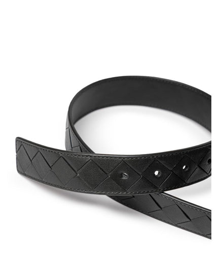 Bottega Veneta Green Leather Belt