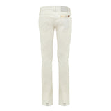 Jacob Cohen White Cotton Skinny Jeans