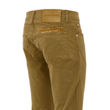 Jacob Cohen Yellow Cotton Skinny Pants