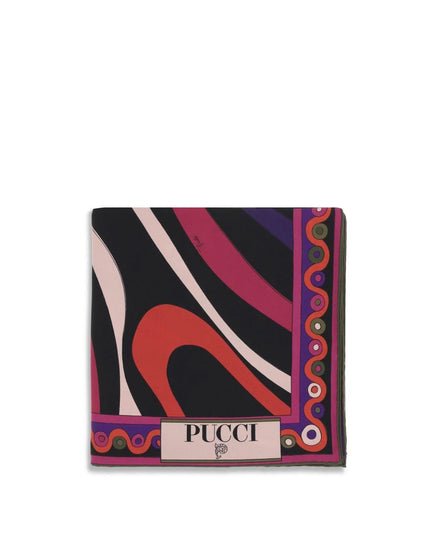 Emilio Pucci Printed silk Foulard