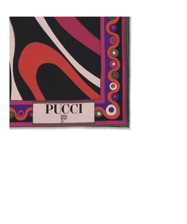Emilio Pucci Printed silk Foulard