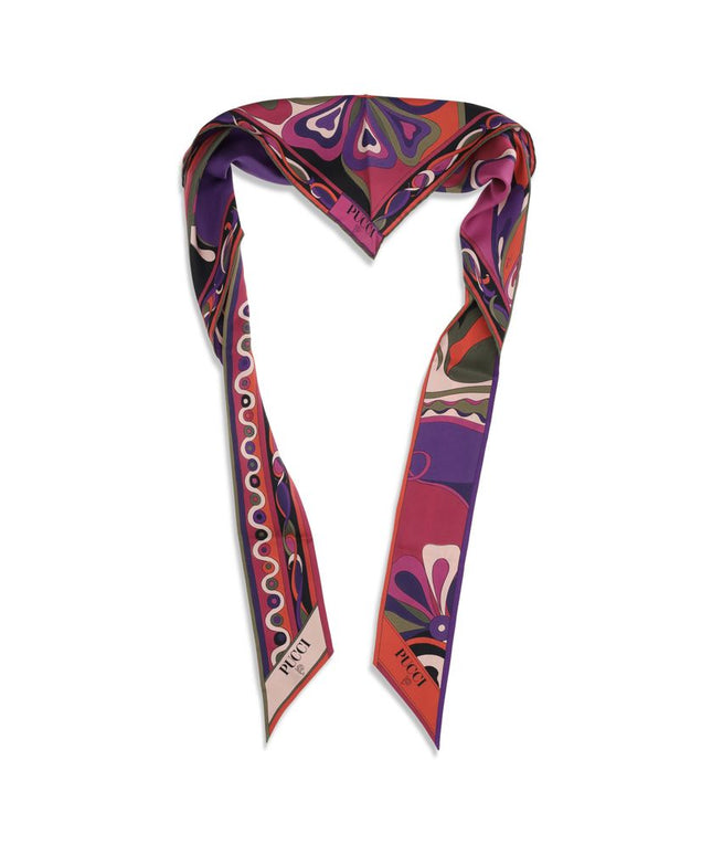 Emilio Pucci Silk triangle Scarf