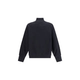 Balmain Leopard Print High-neck Sweatshirt