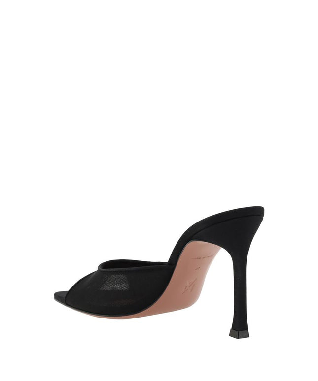 Amina Muaddi Alexa Slipper Sandals