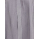 Forte_Forte Crater-collar Shirt in habotai Silk