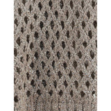 Brunello Cucinelli Dazzling Net Sweater