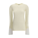 Darkpark Nora Jumper with buttoned Shirt cuffs